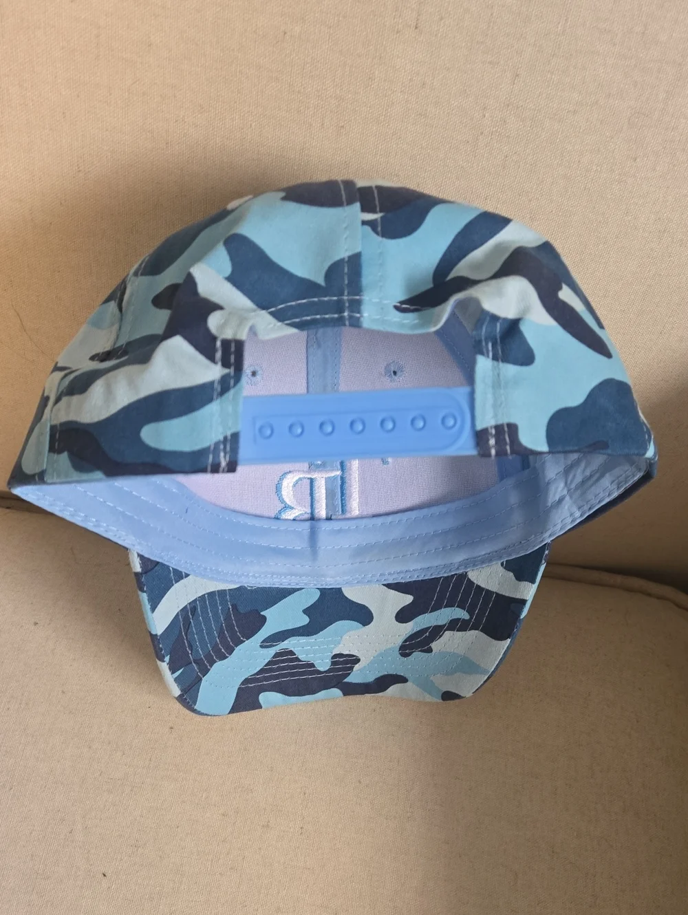 Tampa Bay Rays blue camo hat